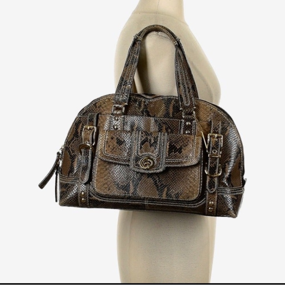 Coach Python Leather Miranda Bag